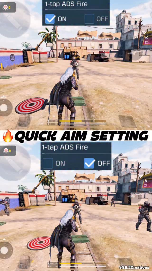 This Setting Will Make Your Aim Perfect 💯 In COD MOBILE BR #shorts # ...