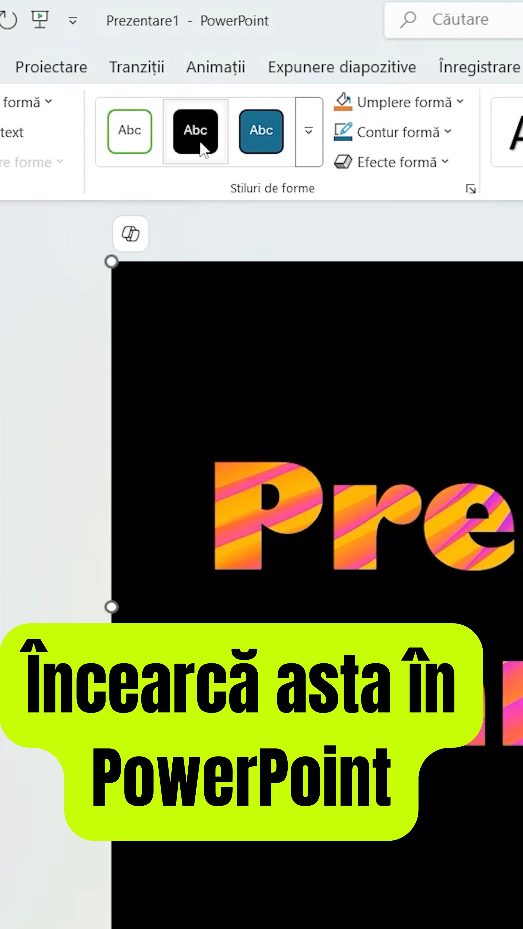 Încearcă asta la următoarea prezentare PowerPoint 🤩 | Cristian Florea ...