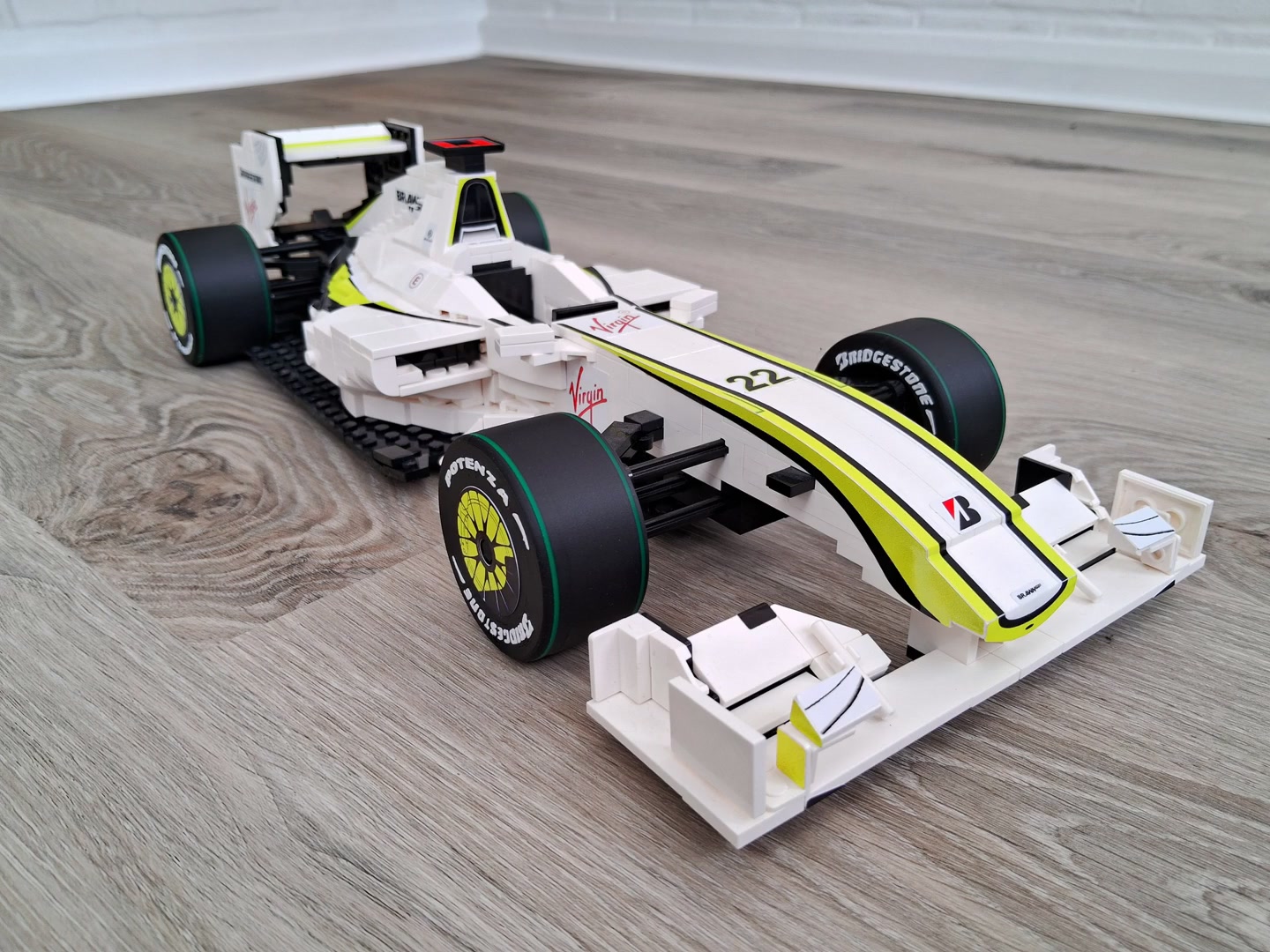 Introducing the world's first large MOC F1 Car Brawn GP Australia