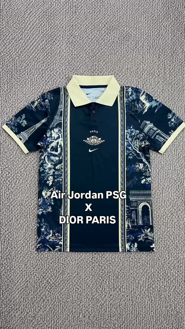 Nueva Jersey Polo Air Jordan PSG x DIOR disponible en todas las