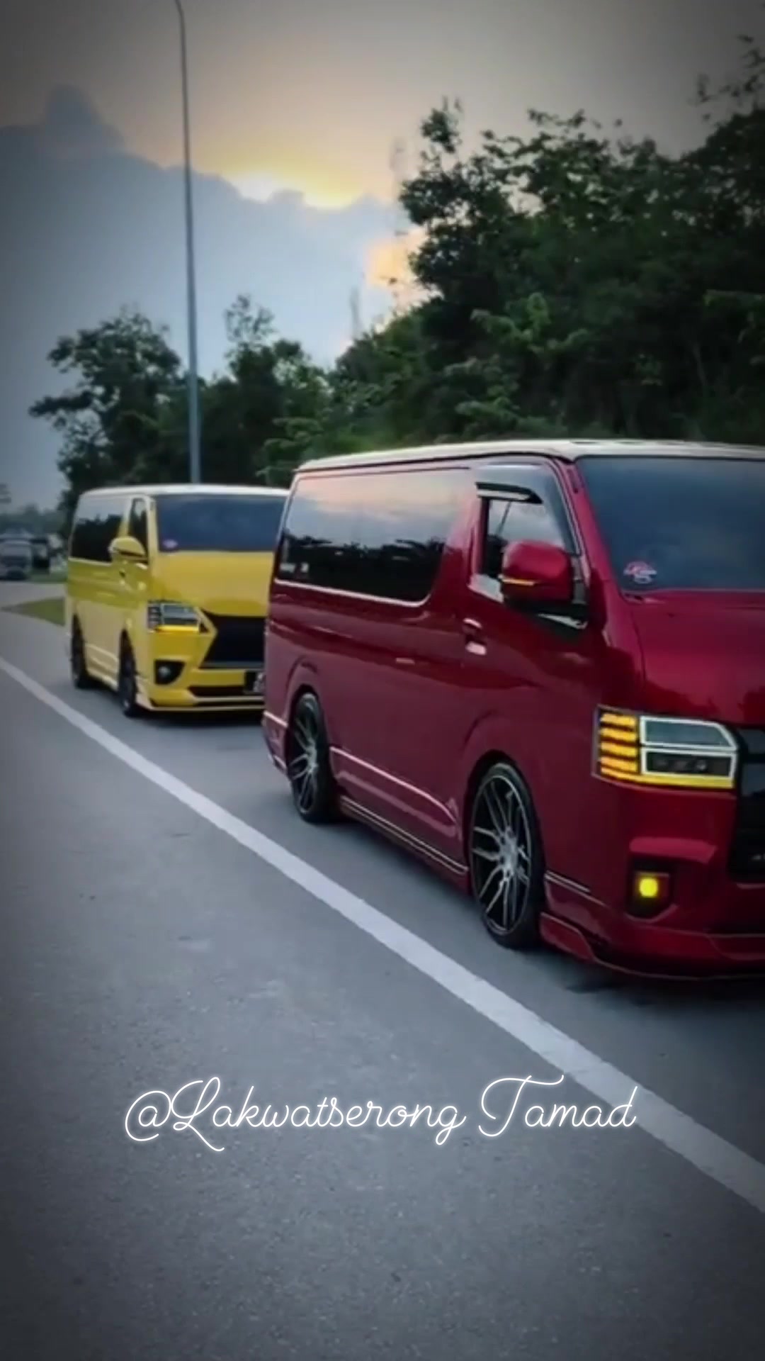 Yellow or Red? #toyota #vanlife #van #lowered #customized #ToyotaNation ...