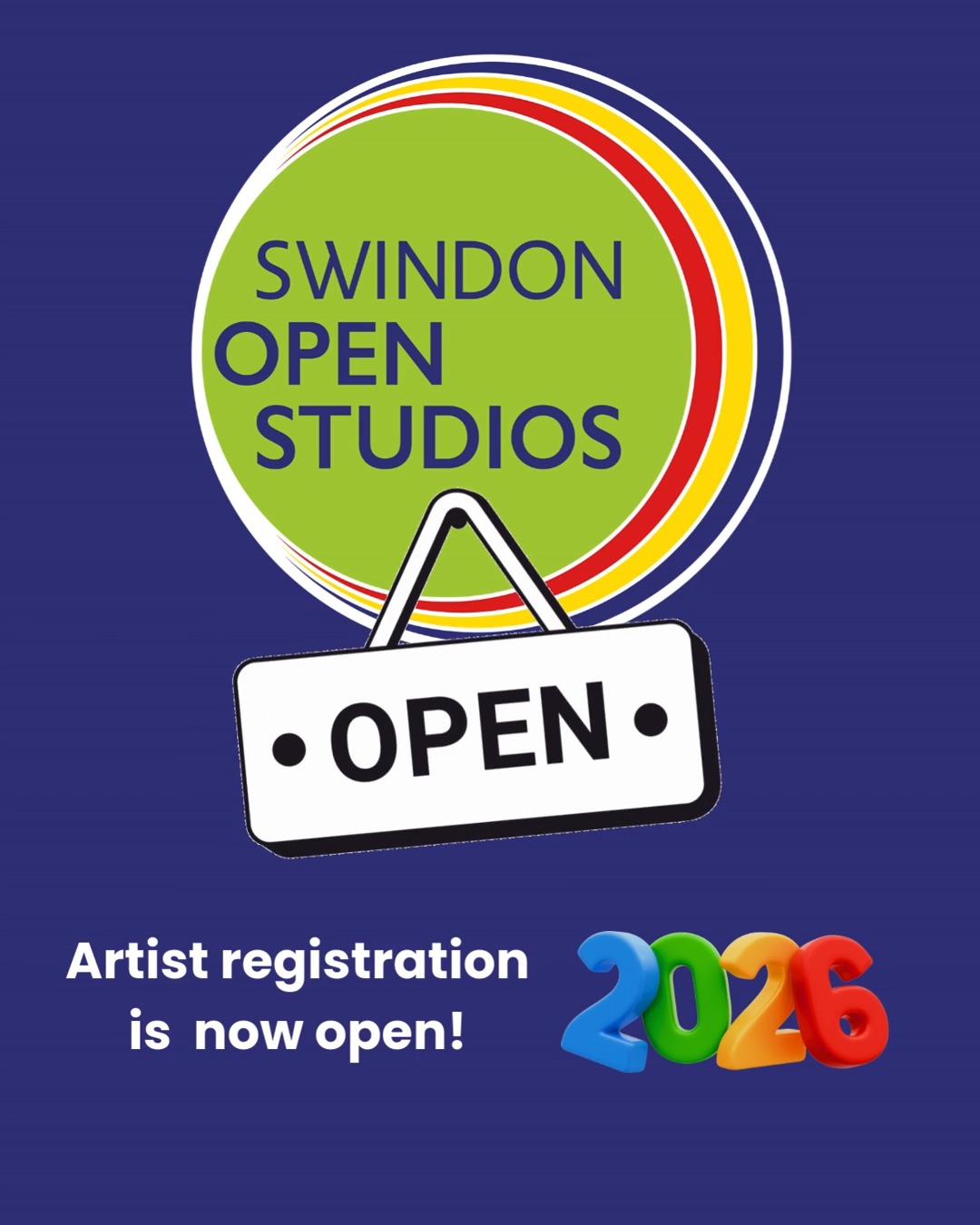 Swindon Open Studios 2026 artist registration is now OPEN! Follow the ...