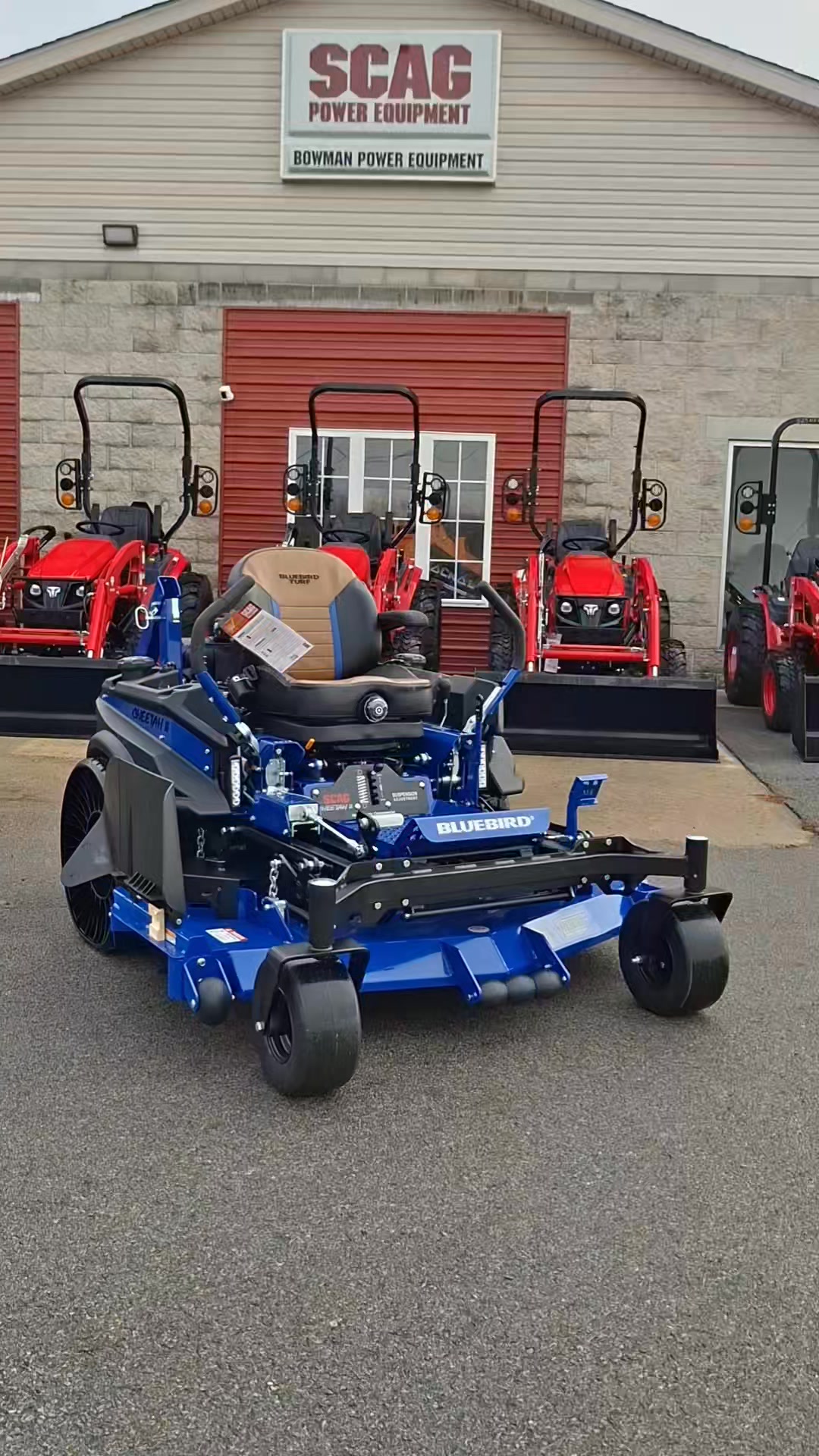 THINK BLUE!!! Word on the street is that these Scag Cheetah II