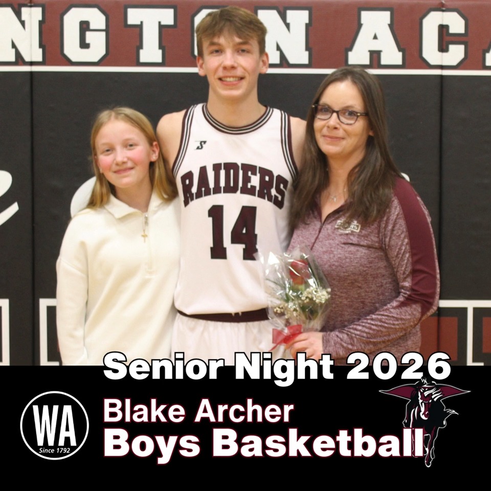 Winter Athletics Senior Nights! We will miss you all! • Wrestling