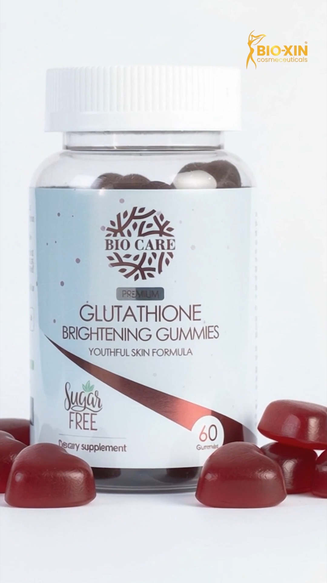 BioCare Premium Glutathione Brightening Gummies 🍓, ভেতর থেকে স্কিন গ্লো ও ব্রাইট করার টেস্টি সল্যুশন! ✨, সুন্দর, উজ্জ্বল ও ইয়ুথফুল স্কিন চান? এখন আর শুধু বাইরে নয়—ভেতর থেকেও নিন স্কিন কেয়ার 💙, ✔