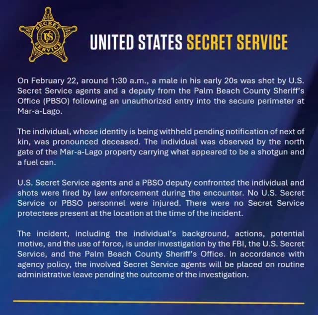 🚨USSS & PBSO engaged and ARMED SUSPECT at Marlogo.🚨 | Keith Pearson ...