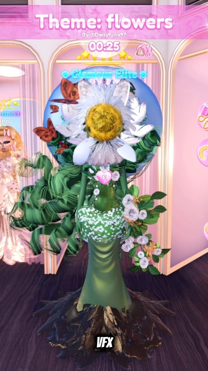 Making a daisy in dress to impress.. build to impress style #dresstoimpress #dresstoimpressroblox #DTI #dtiroblox #roblox | Kerrydti