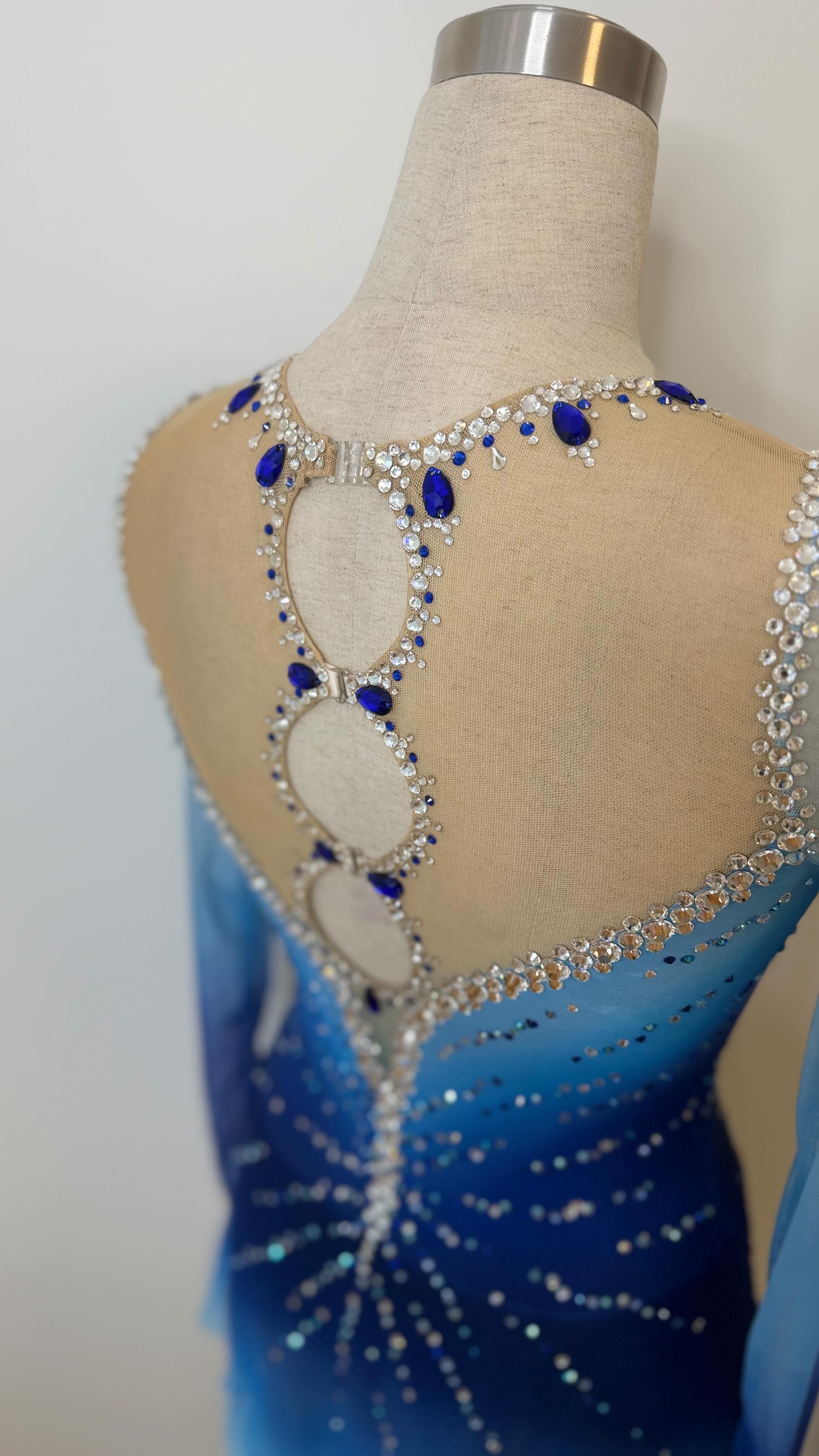 Jumping on this trend👻🫣, Bonus: having to rethread the 4th thread on my serger, #costumedesign #horrorstories , Figure skating costumes, figure skating champions, figure skating, ice skating, 