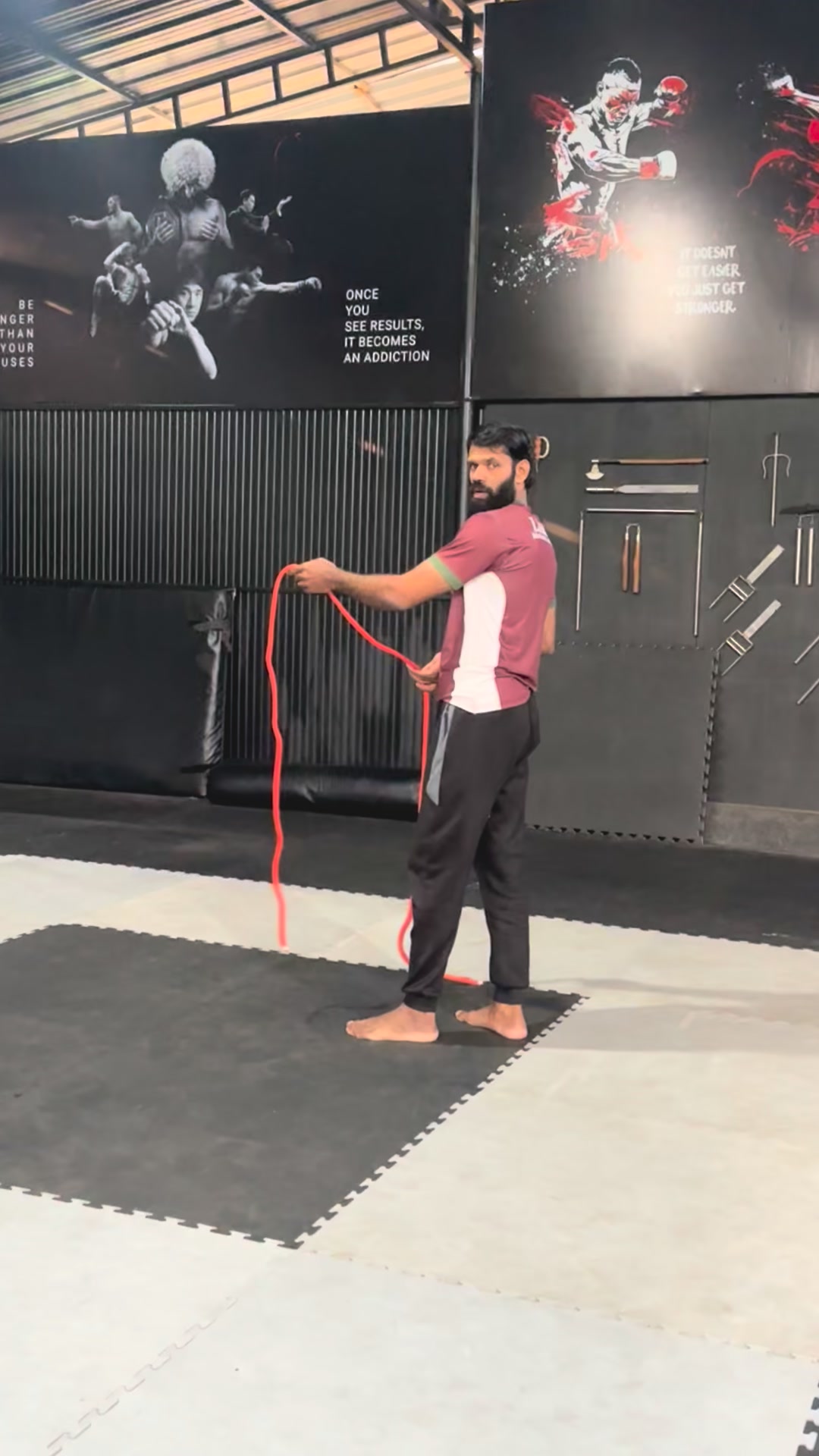 Rope spinning practice #kalari #karate # ...