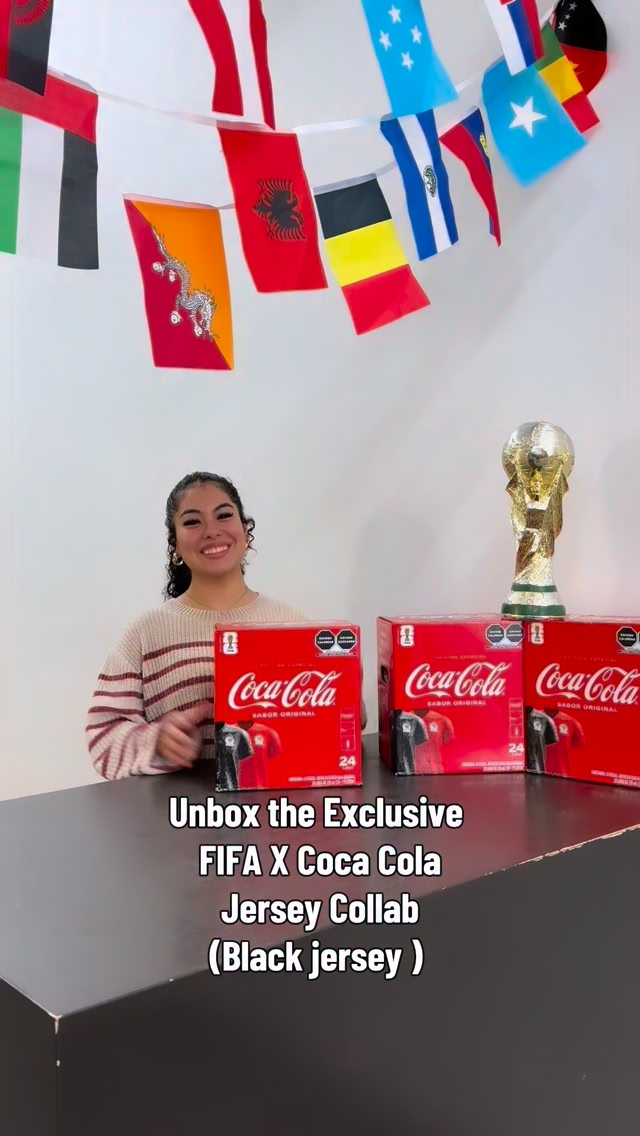 Unbox the Exclusive FIFA World Cup X Coca Cola México Jersey