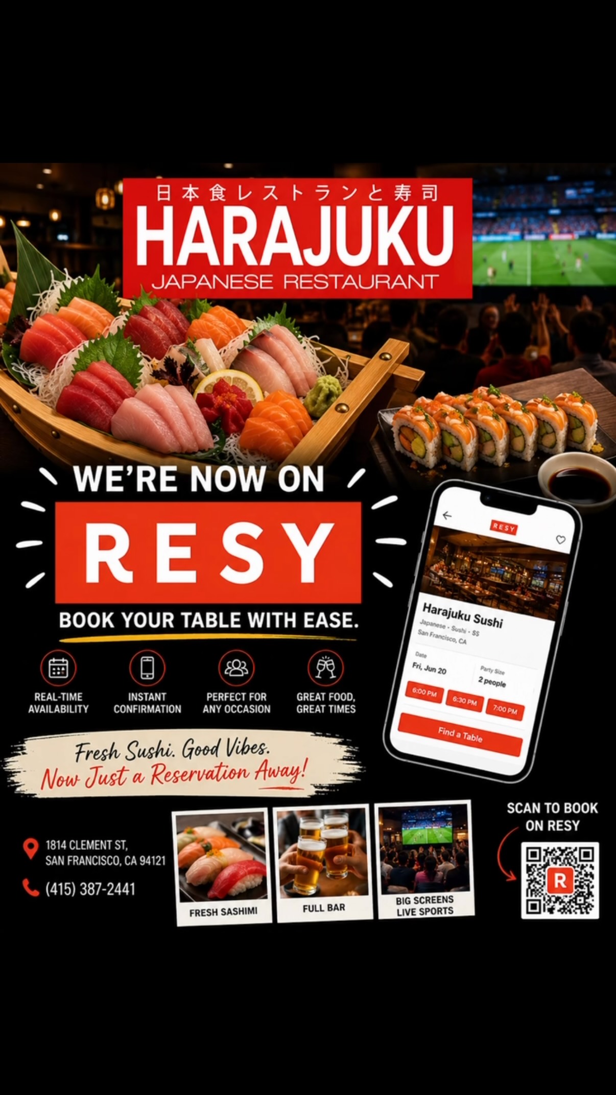 Harajuku Sushi | San Francisco CA