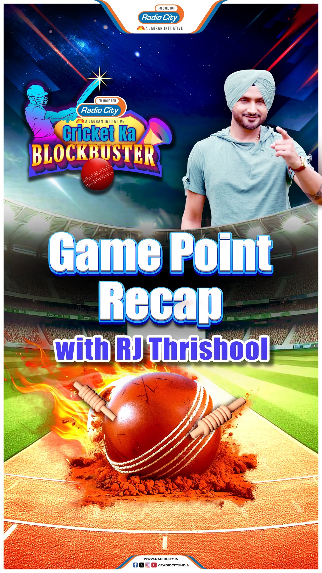 Sixes, sledges & surprises! 🏏 RJ Thrishool brings you every wild twist ...