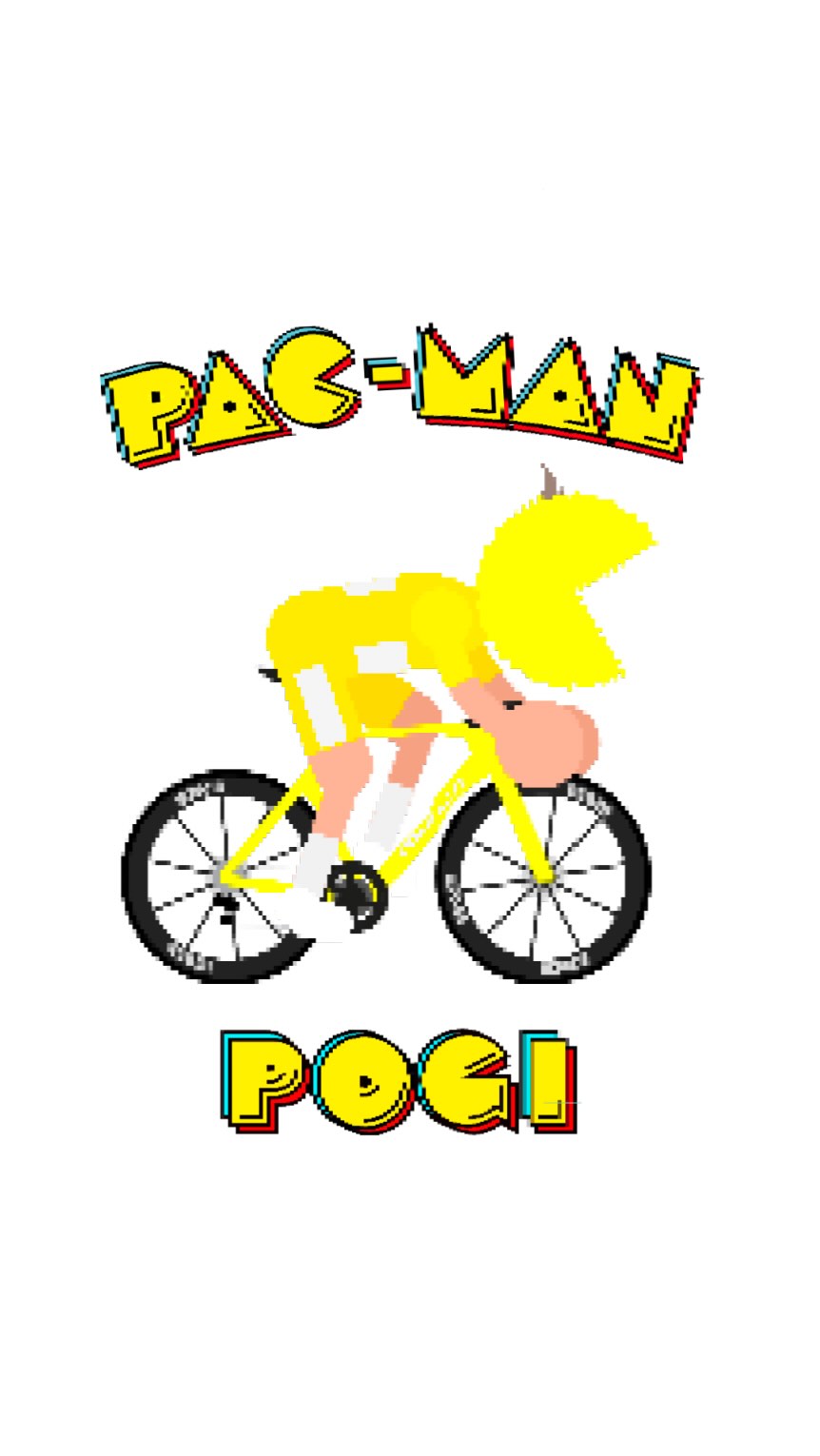 Pac-Man Pogi 💛 (thanks to @robbiemcewen for the idea 👏) #pacmanpogacar ...