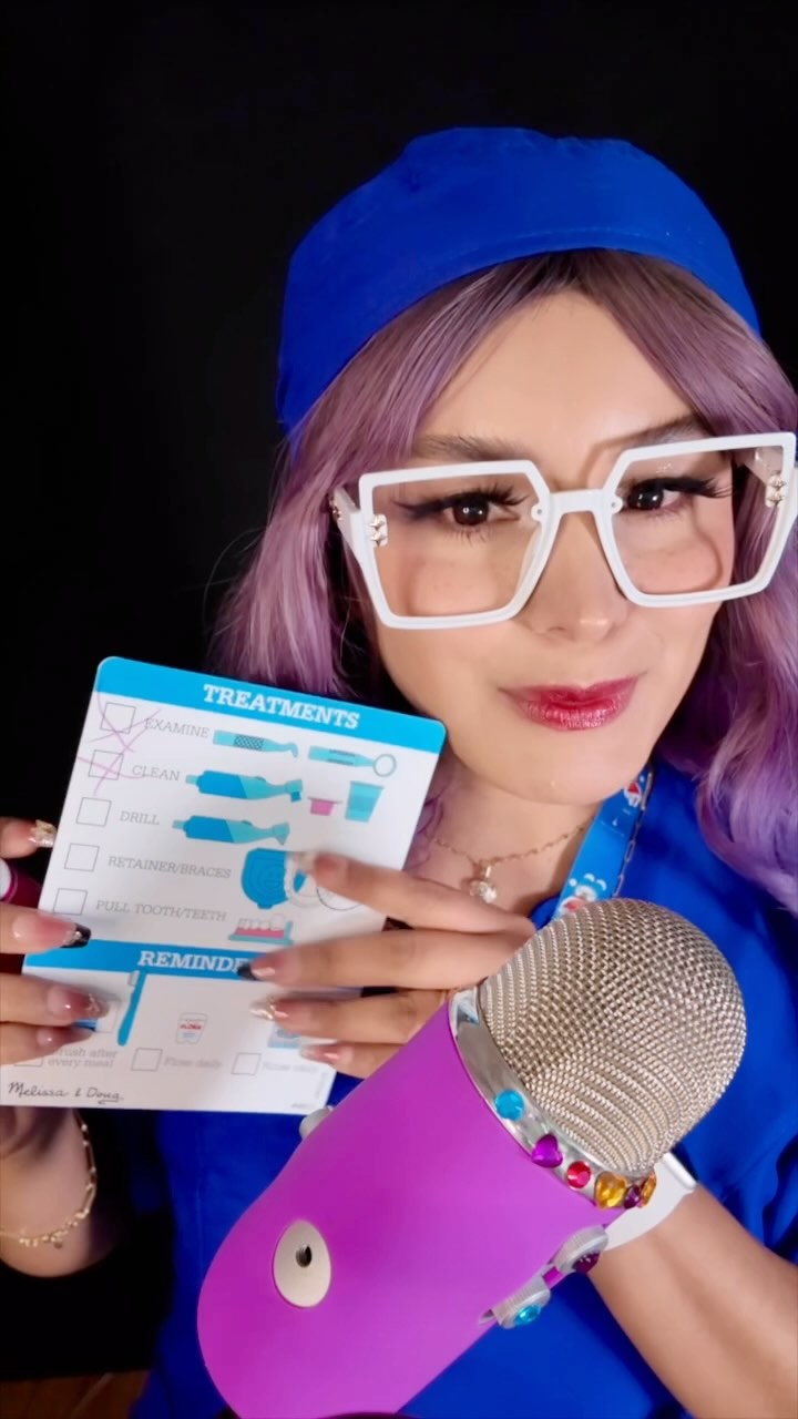 GES ASMR I DENTISTA AMABLE te PONE BRACKETS #gesasmr #asmrparadormir # ...