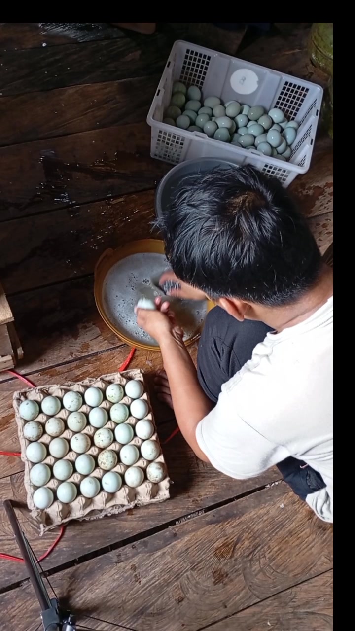 Photo inspiration: Salted Duck Egg Production Process Duckfarmer Reels Photo Inspiration