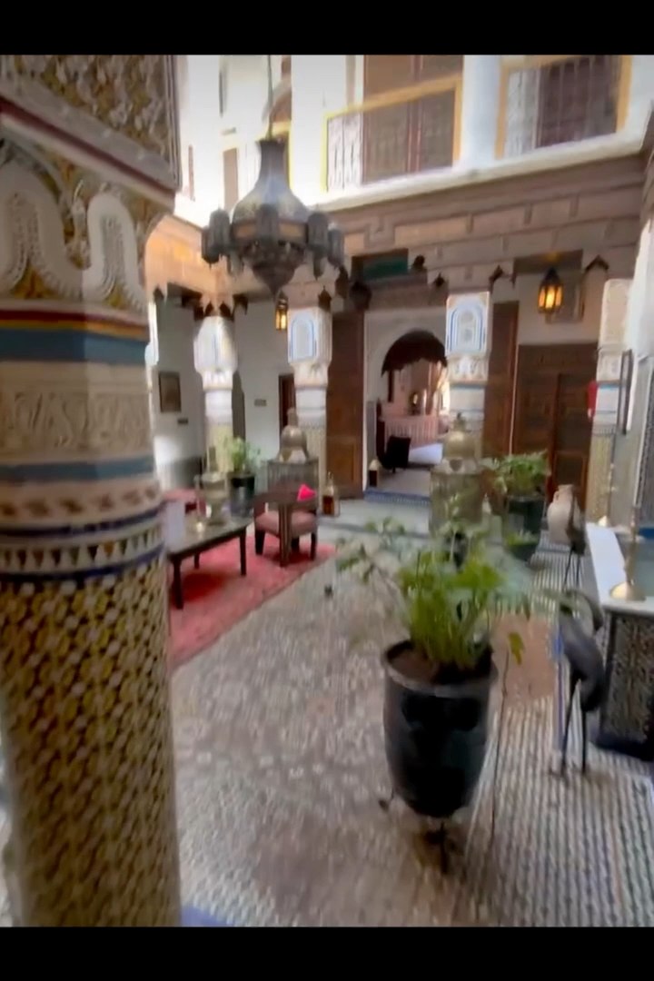 #riad 📍 Riad Palais Sebban, marrakech The riad is the traditional ...