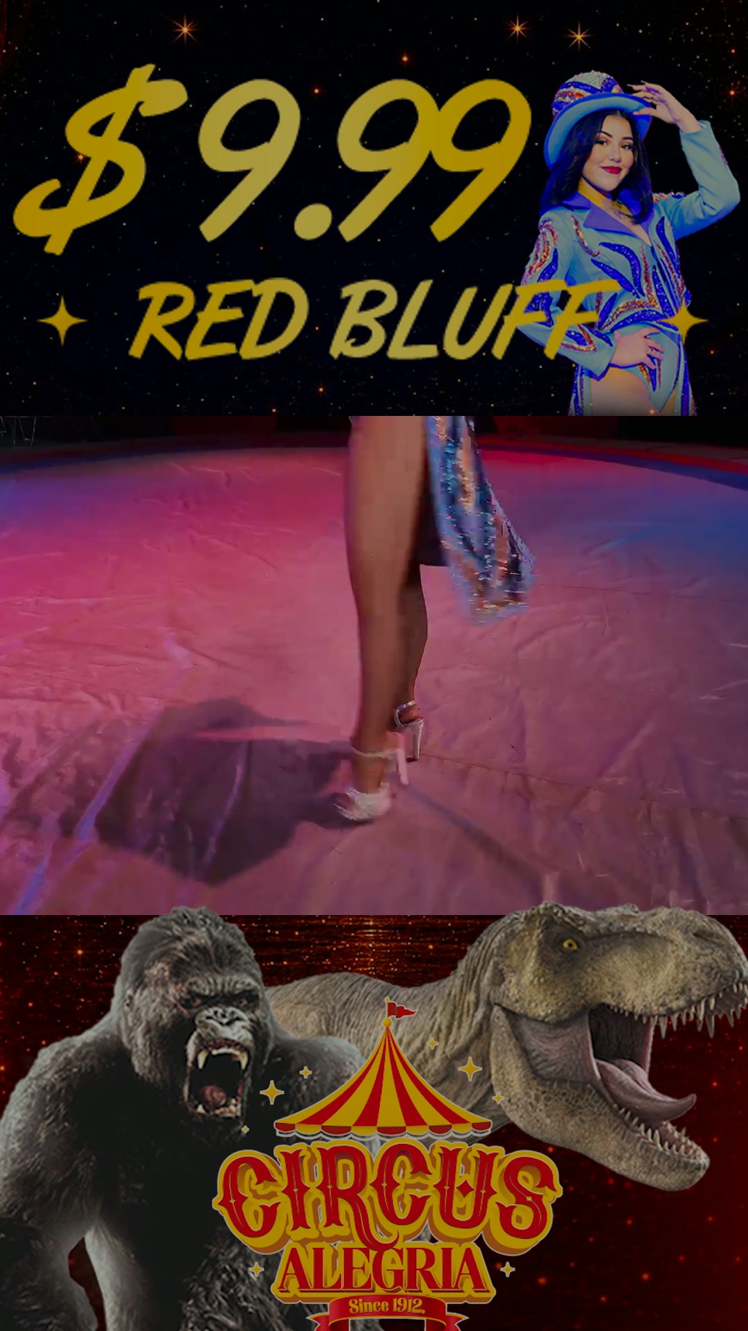 🎪✨ RED BLUFF THE CIRCUS IS COMING! ✨🎪 🎟️ LIMITED-TIME