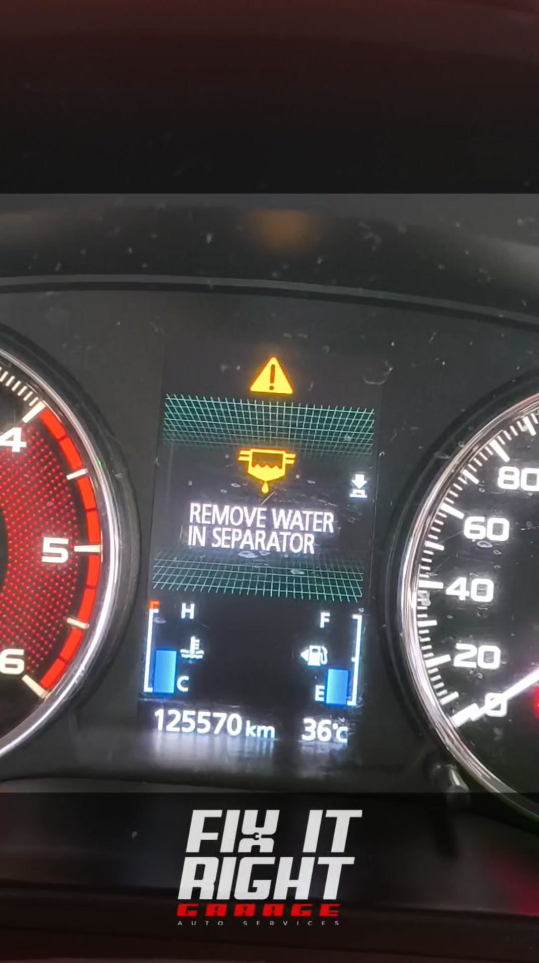 Mitsubishi Montero Hindi nawawala ang Remove water in separator ...