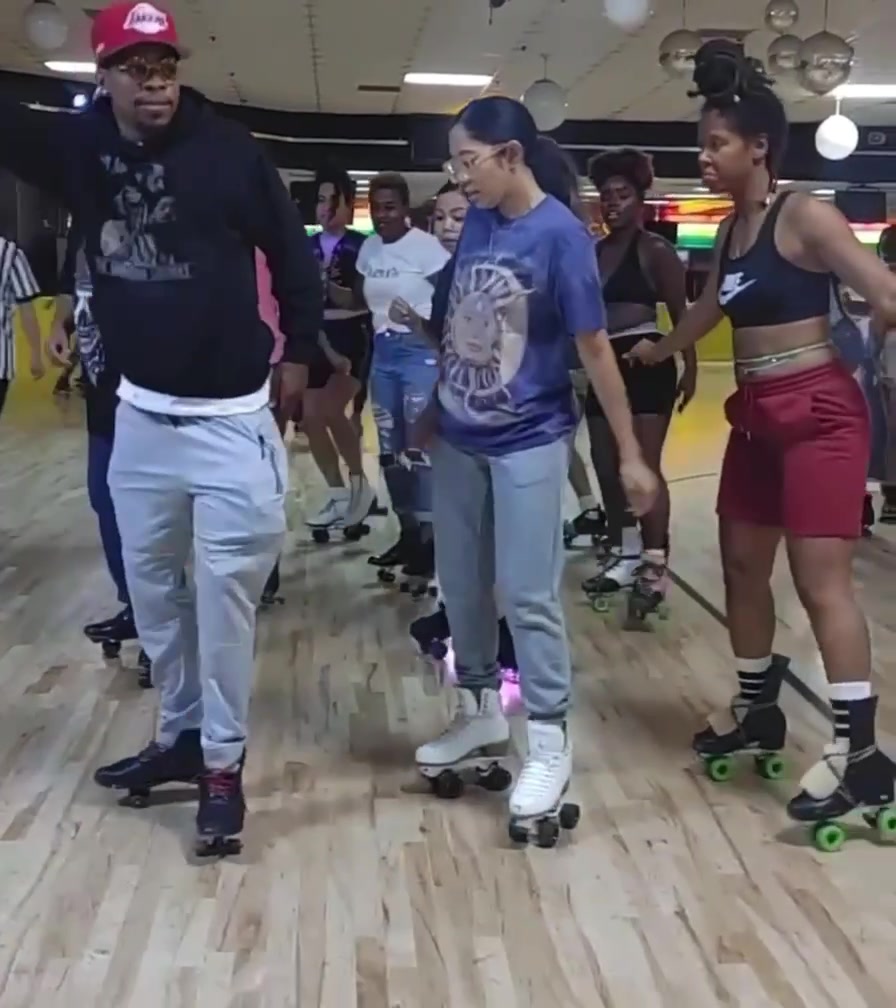 Adult night fun at Skate Express in Chino