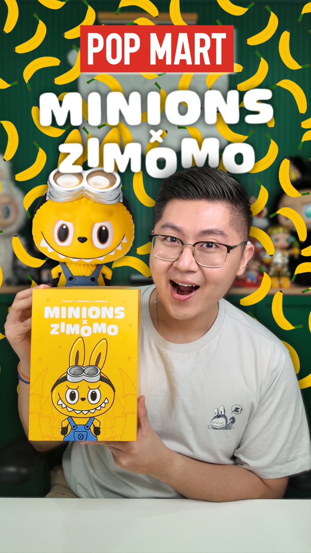 Minions x Zimomo 😭 this is so chaotic… but it works team Minions