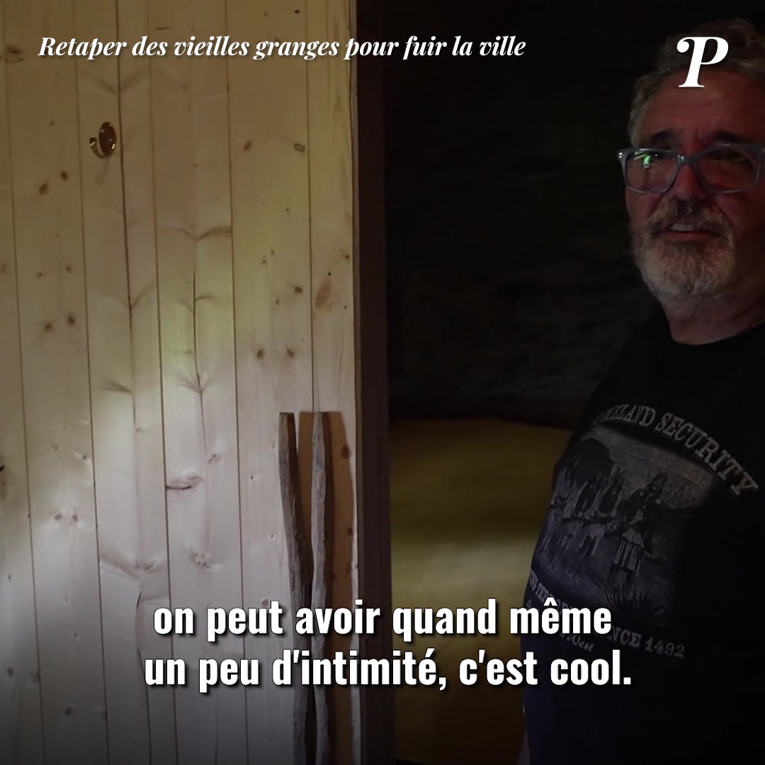 Il retape une vielle grange pour fuir la ville ! | Pour fuir la ville ...