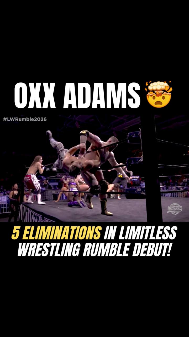 😳 Dominant debut for the 7 Foot OXX ADAMS at the Limitless Rumble ...
