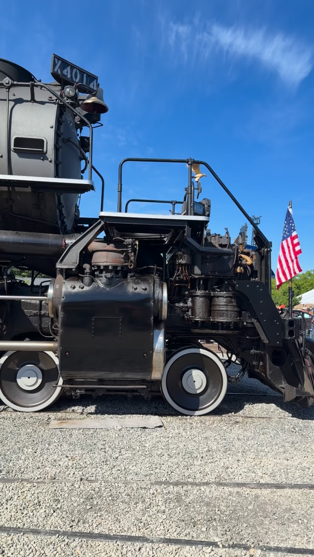 Big Boy X4012 on display at Steamtown Scranton PA