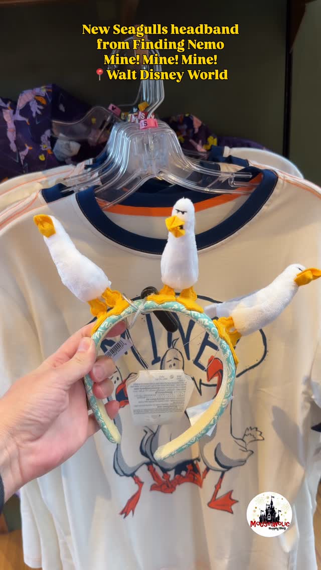 ✨🐠New Finding Nemo ears headband featuring the Seagulls - Mine