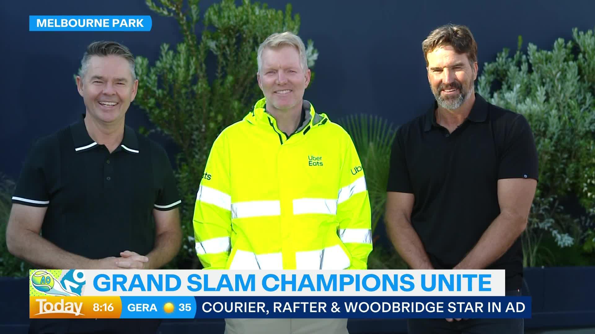 Pat Rafter, Todd Woodbridge and Jim Courier have a list of Grand Slam ...