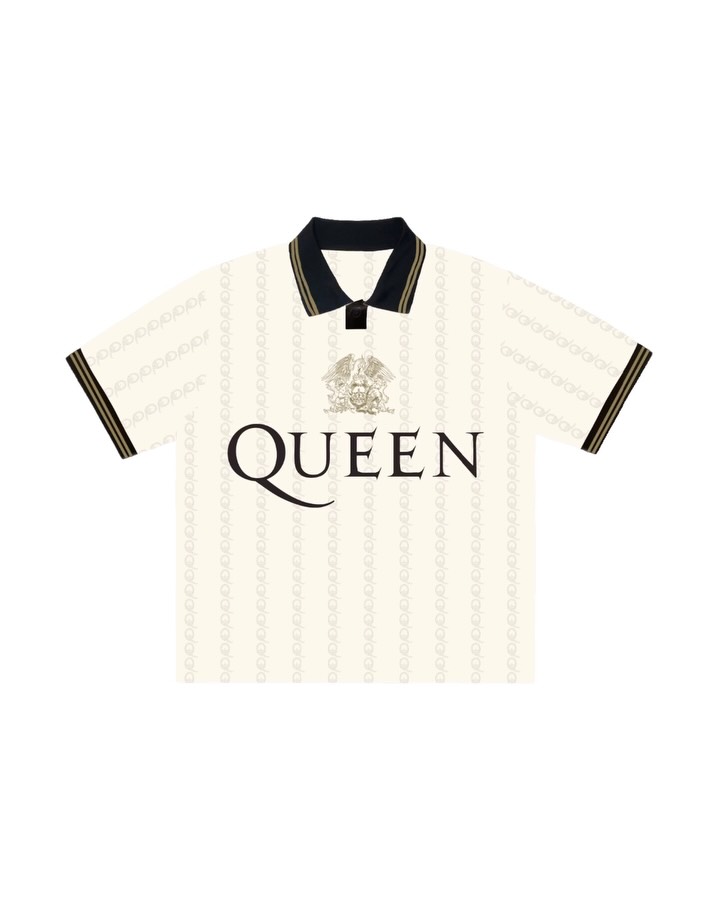 CLAN QUEEN UNIFORM SHIRT ユニフォームシャツ The Official Queen Limited Edition Football Shirt Has Arrived