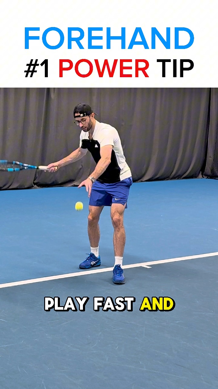 Tennis Forehand Power Simplified for Beginners! (2 Quick Tips) #tennis ...