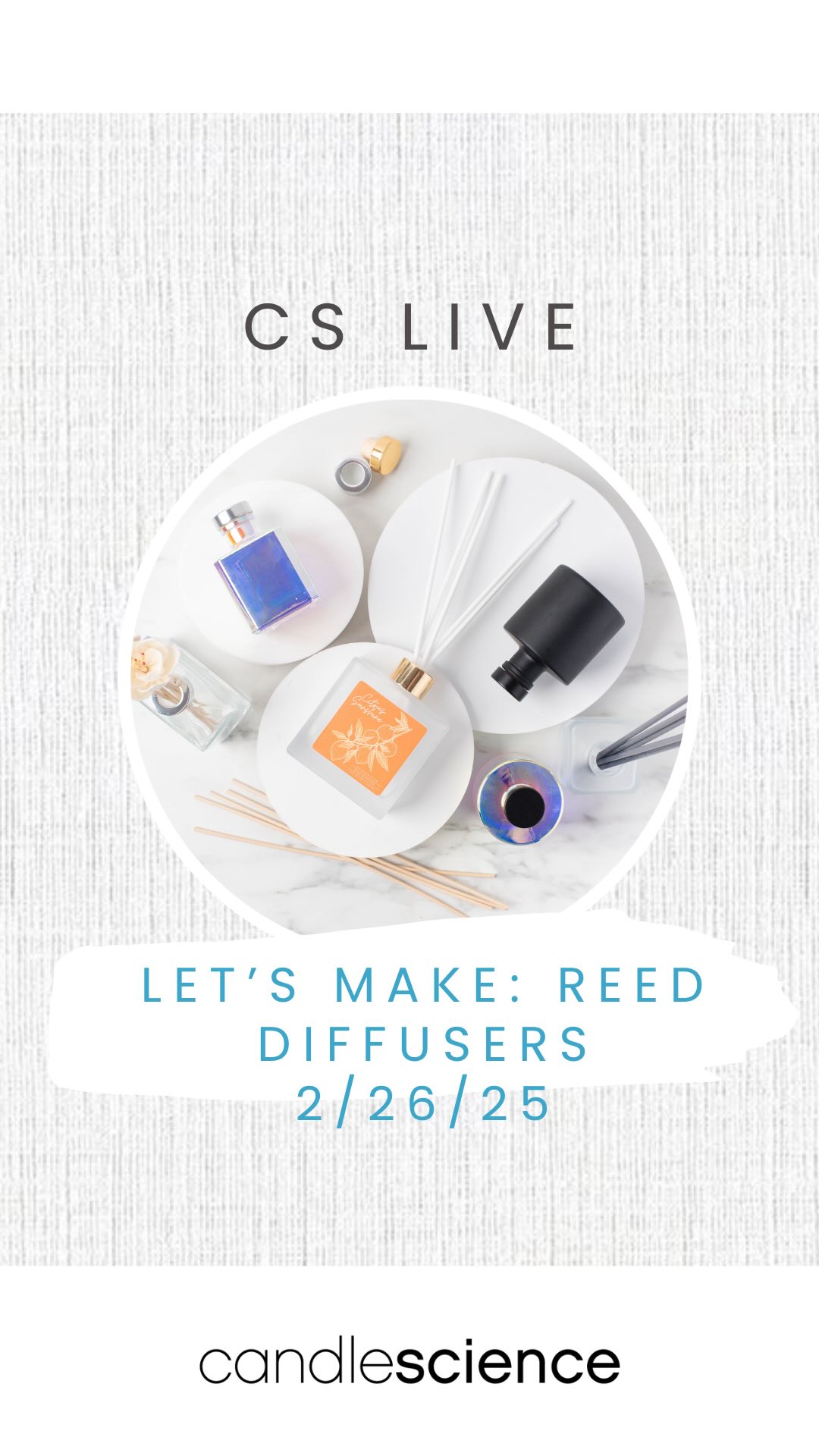 Let’s make: reed... - CandleScience Candle Making Supply | Facebook