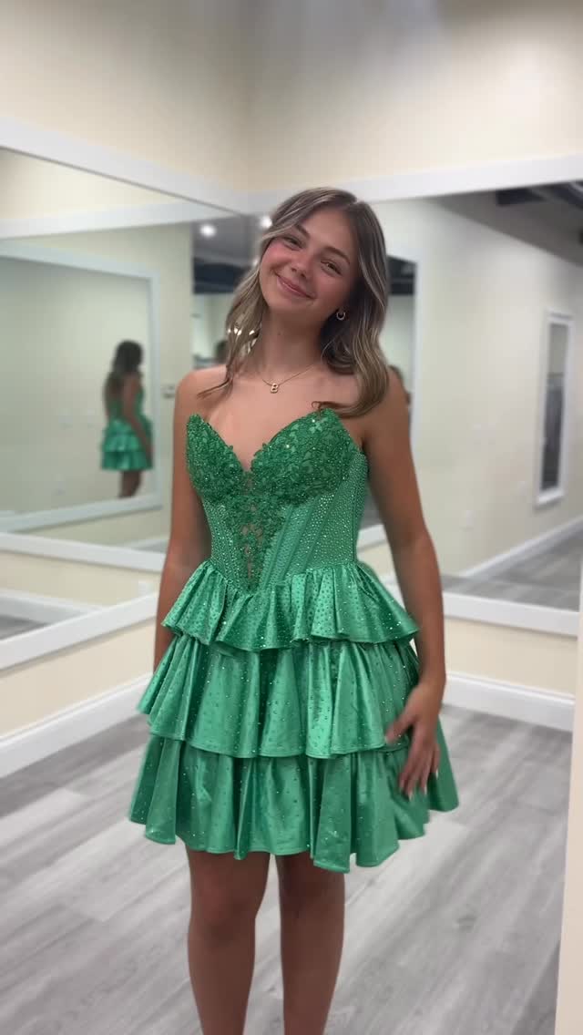 Whatever your style, we’ve got you covered this season! ✨, From A-line to fitted, sparkly to satin, bold to classic, we have one of the largest selections of homecoming dresses in sizes 000–24W, with 