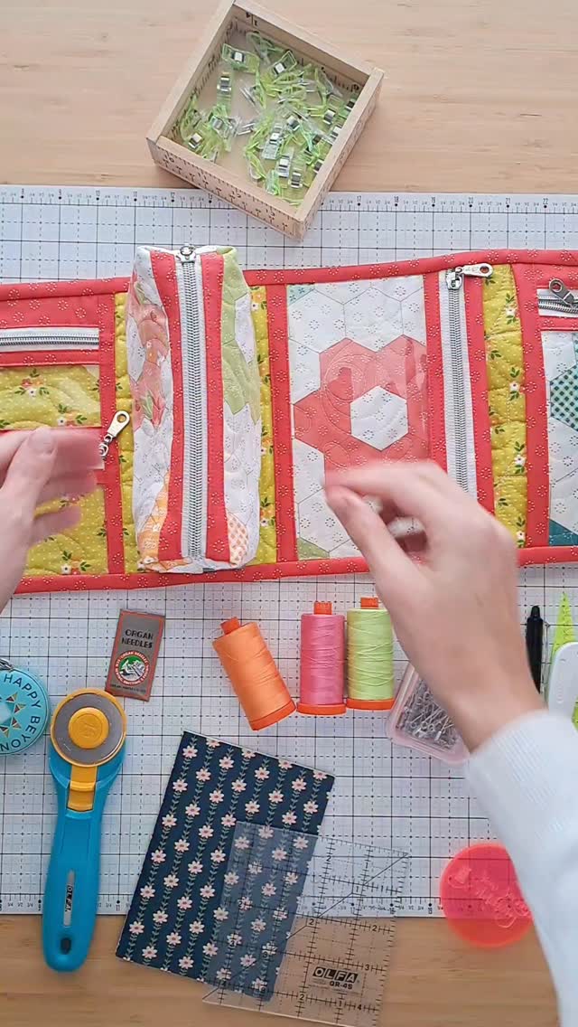 How many items can you fit in a Nightingale Zipper Case