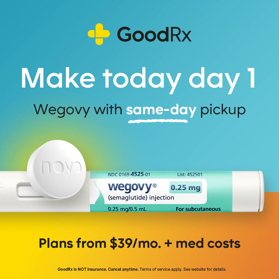 GLP-1 care that fits your summer — not the other way around. GoodRx weight loss plans feature FDA-approved medications and trusted care for just $39/mo., plus medication costs. | GoodRx