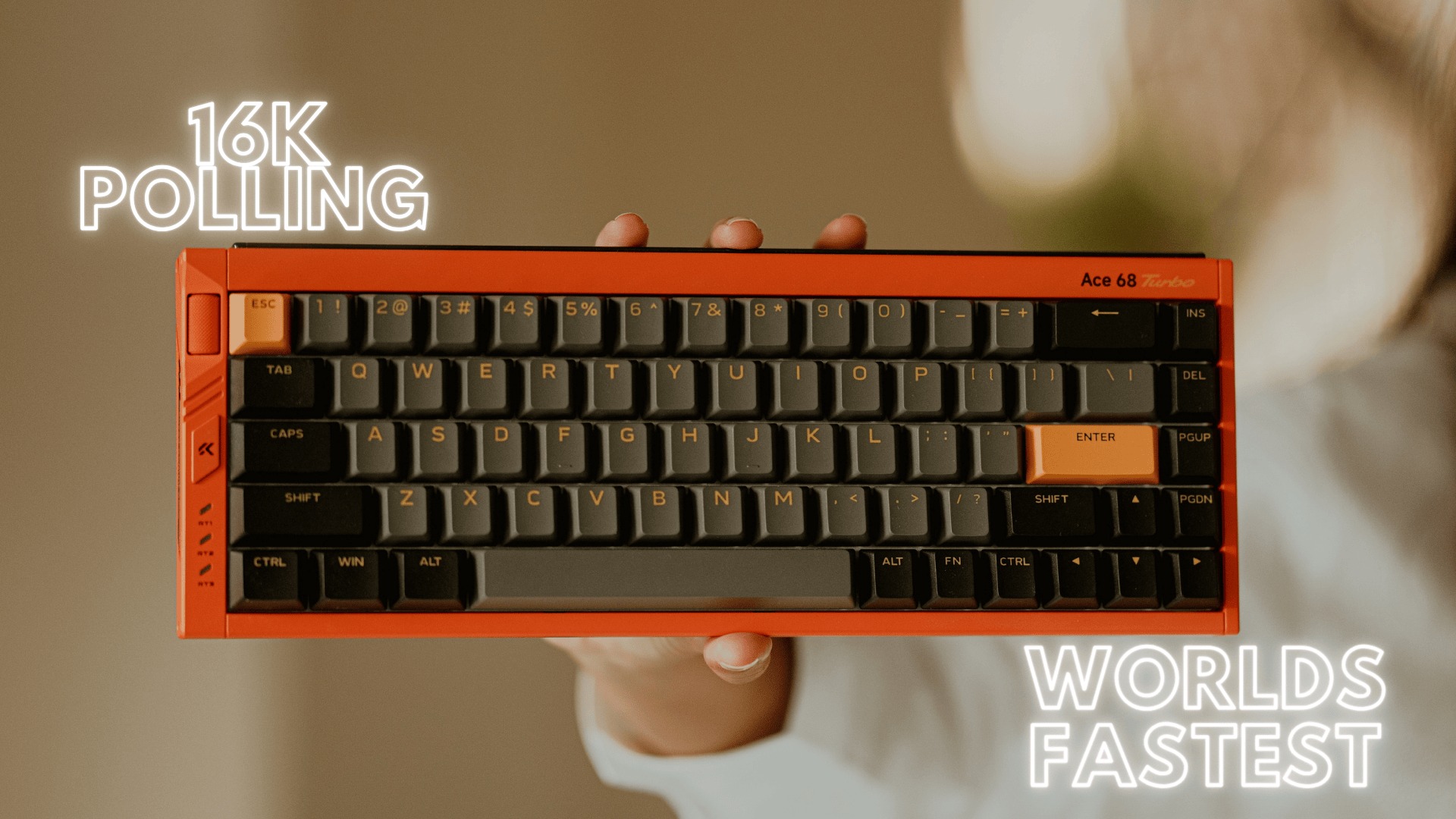MCHOSE Ace 68 Turbo Review | 16K Hz Fastest Hall Effect Gaming