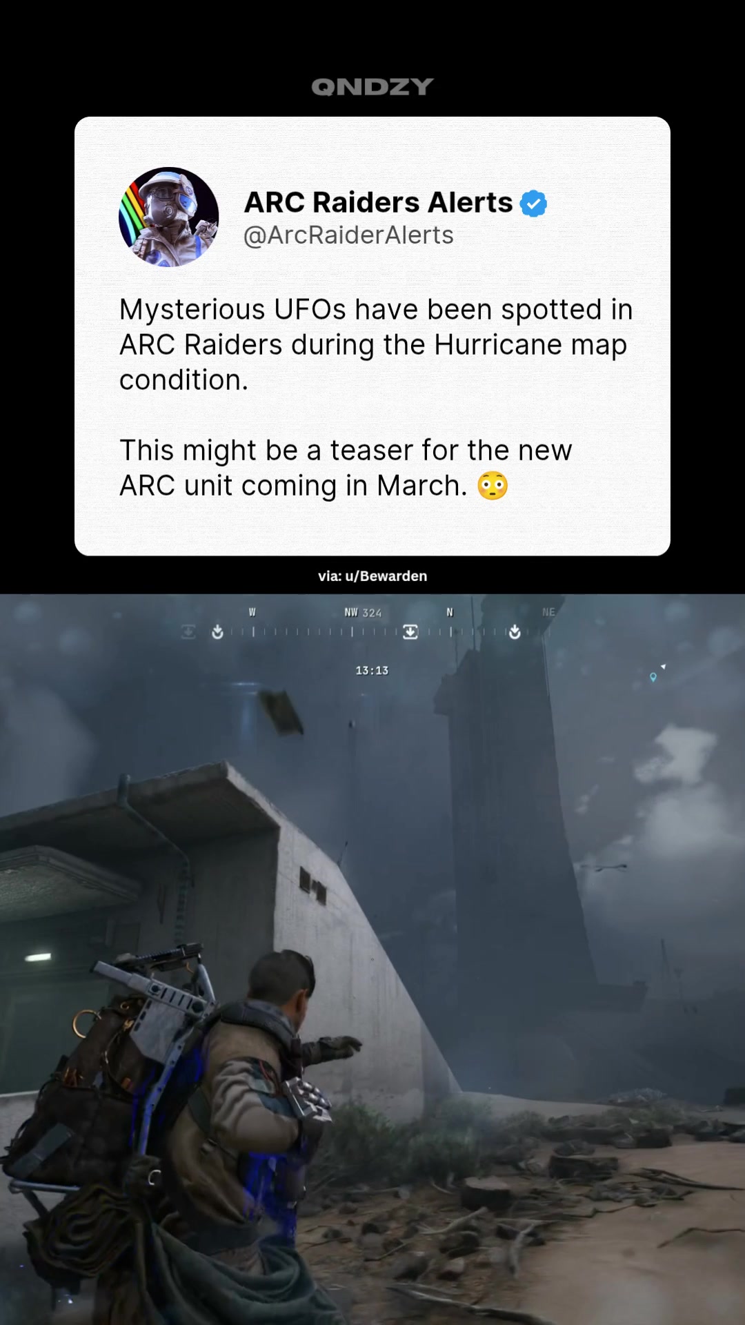 Mysterious UFOs have been spotted in ARC Raiders during the Hurricane ...