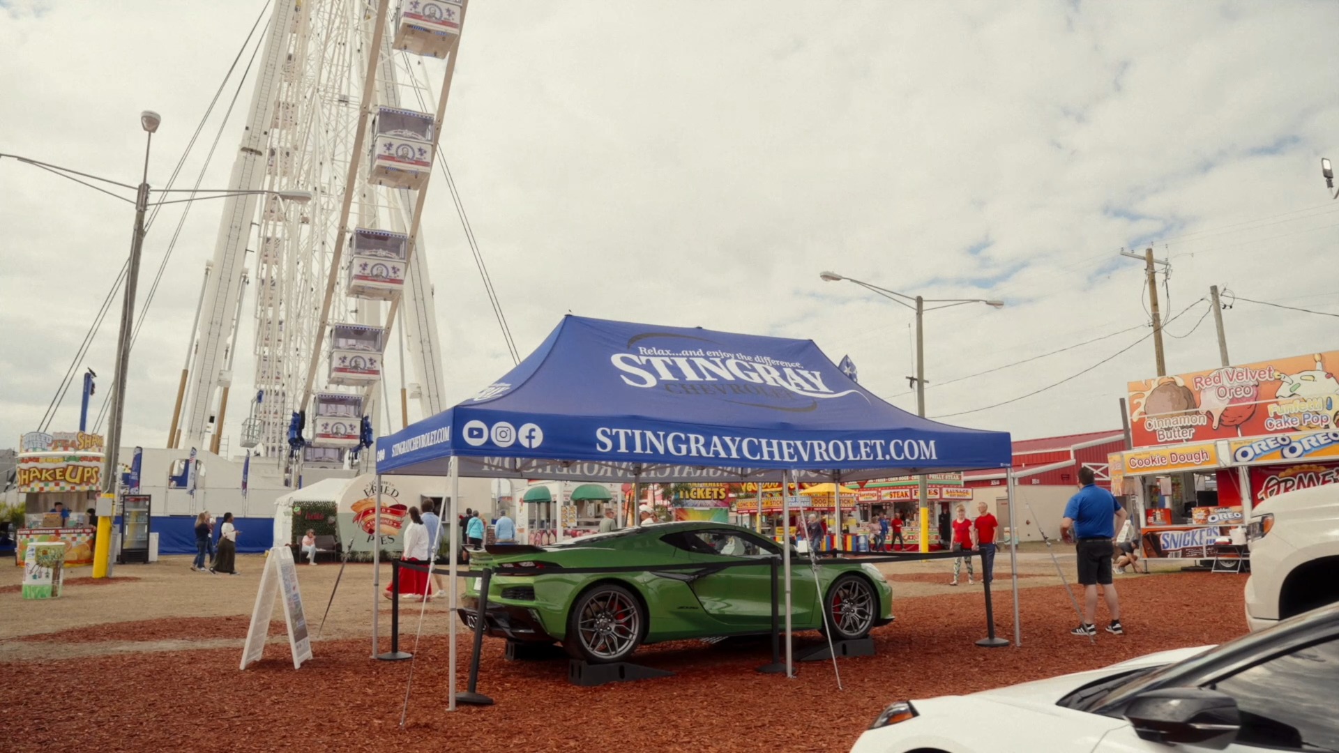 It's Day One at the Florida Strawberry Festival! Stop by our