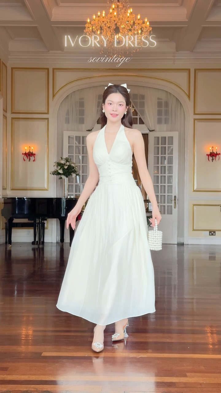 fitted lace wedding dress Strap Ruffle Corset Maxi Dress