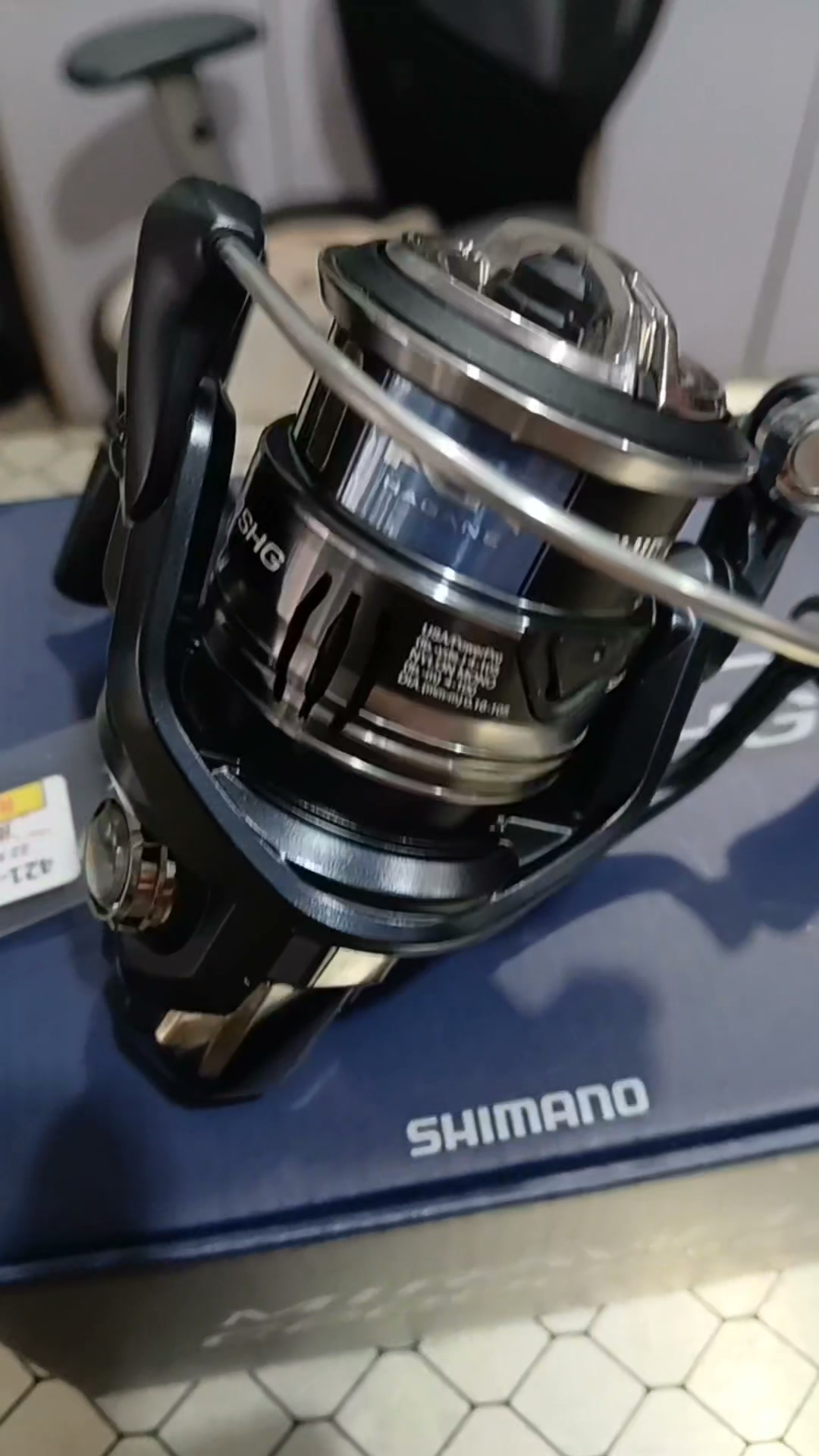 shimano 2019 reel STLC3000XGFK Stella FK Spinning TnA Musky Tackle Size:4000 FB CARRETE SHIMANO TYRNOS II and helps to stop