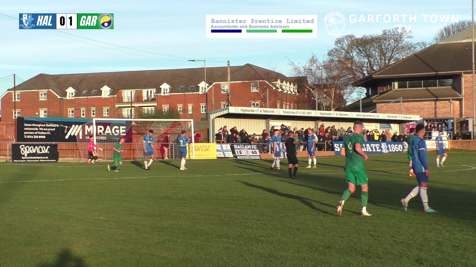 The last meeting between Garforth and Hallam went like this... (was ...