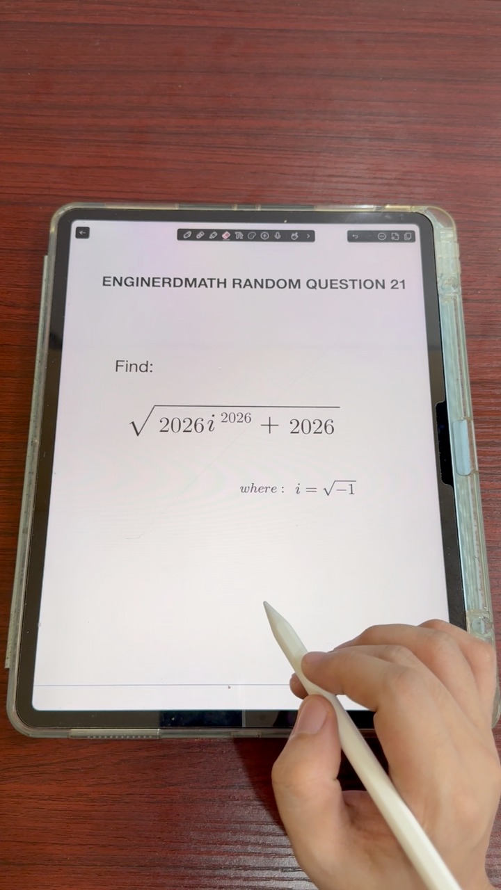 Enginerdmath Random Question 21 Please comment your answer. 🙂 # ...