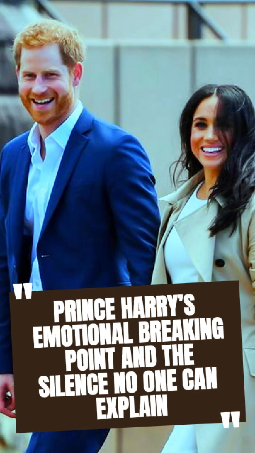 Prince Harry’s Emotional Breaking Point. #meghanmarkle #princeharry # ...