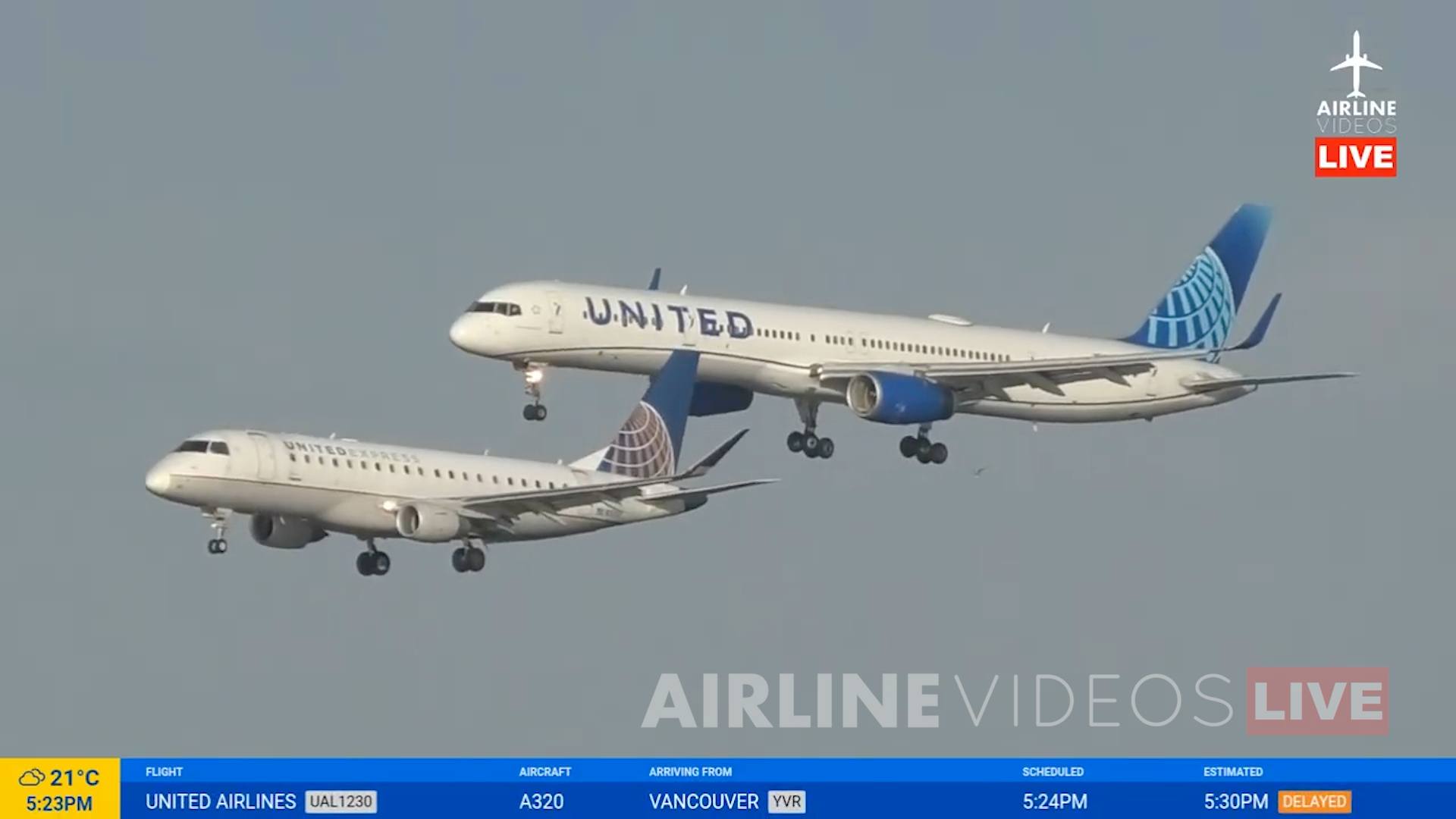 Nothing beats the sight of parallel landings at SFO! Thursday’s Airline ...