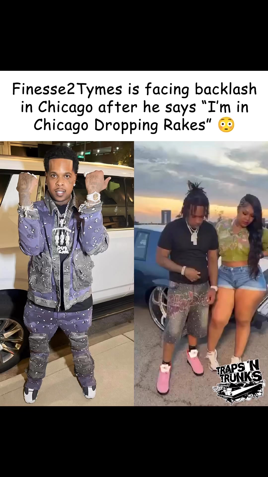 Finesse2tymes stirred up controversy in Chicago after saying “I’m in ...