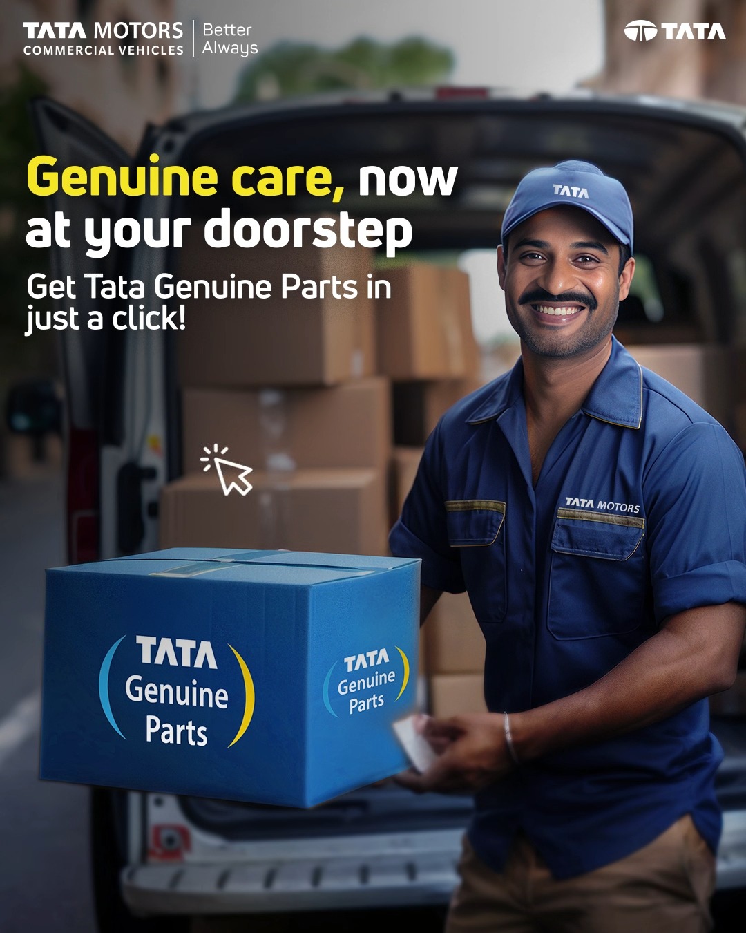 Avail your vehicle's natural fit with just a click!​ Get Tata