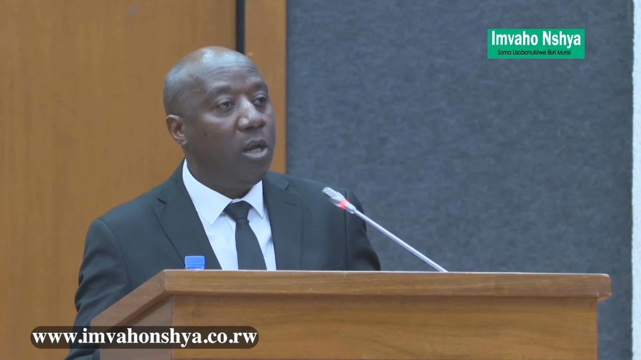 🎥𝐀𝐌𝐀𝐒𝐇𝐔𝐒𝐇𝐎 🎥 Minisitiri w'Intebe, Dr.Eduard Ngirente, yavuze ko mu ...