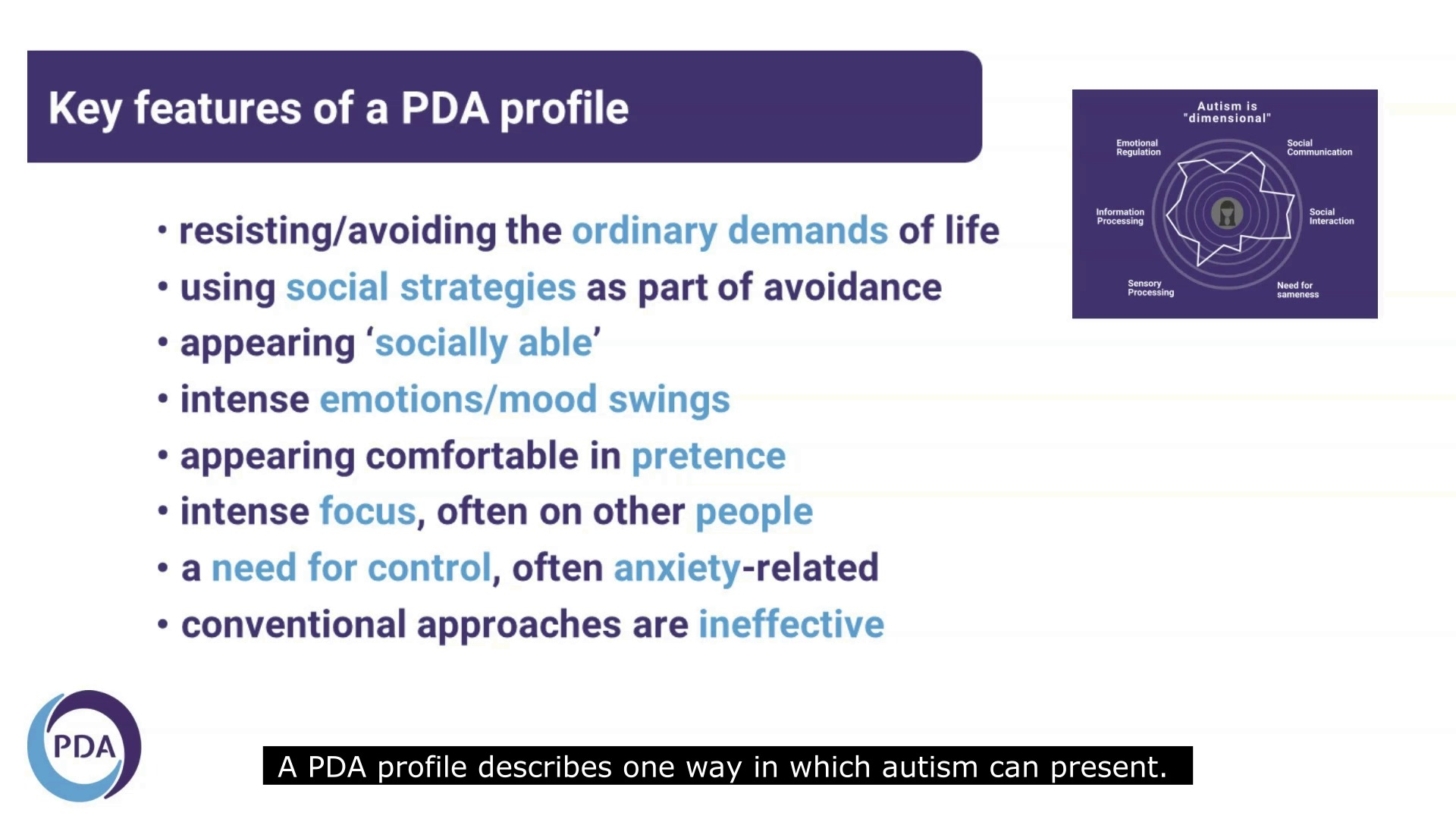 This short video gives a quick introduction to PDA (Pathological Demand ...