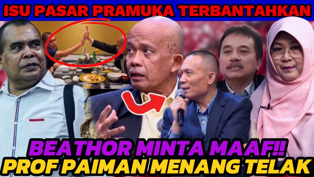 BEATHOR AKUI FITNAH PROF PAIMAN!! IJAZAH JOKOWI DICETAK DI PASAR ...