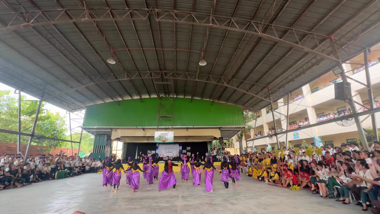 SHS Neo ethnic dance with teacher representative ️ | HUMSS Strand | 1st ...